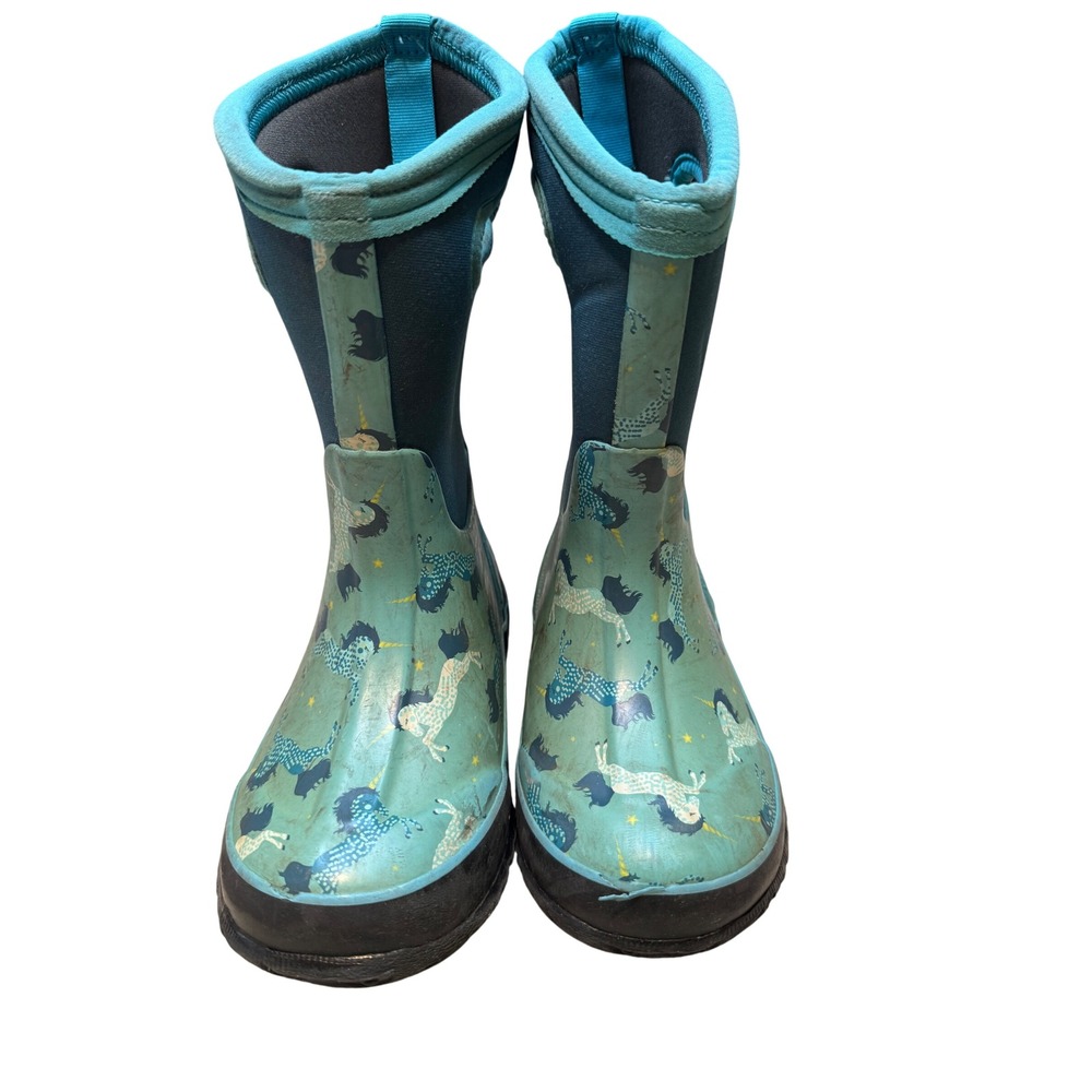 Bogs Kids Unicorn Print Waterproof Insulated Boots -30° Winter Rain Snow Size 12 - Picture 2 of 7